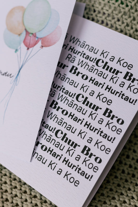 Rā Whānau ki a Koe Chur Bro!