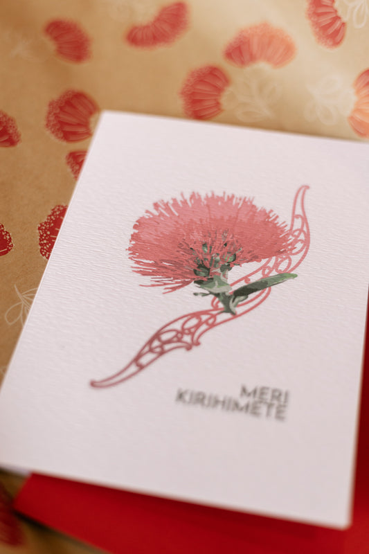Meri Kirihimete Pohutukawa TKC x Heremaia Barlow