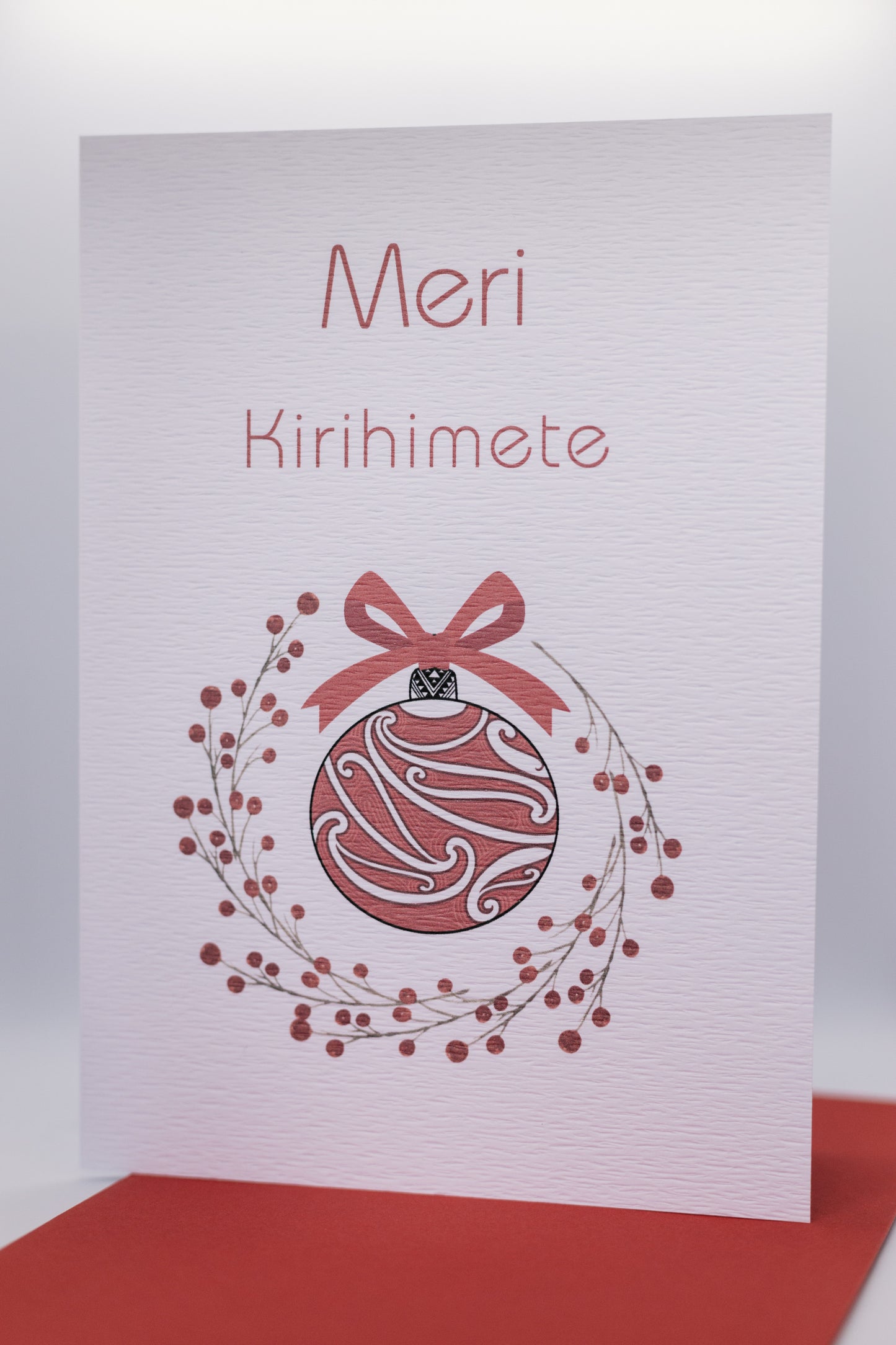 Meri Kirihimete Garland bauble TKC x Tirakarere Apaapa