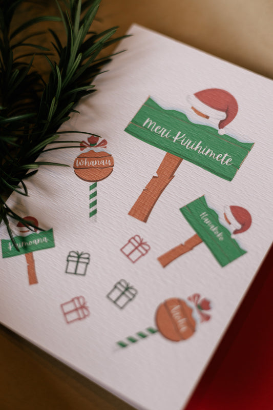 Meri Kirihimete Santa Post