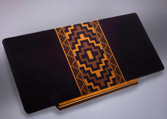 XXL Desk Mat Poutama Brown