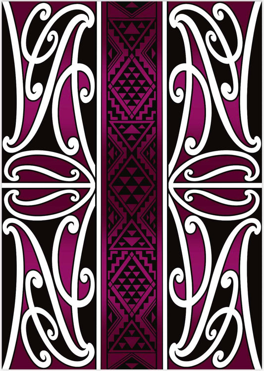 Whakanuia Jumbo Card (Purple) TKC x Wiremu Hati