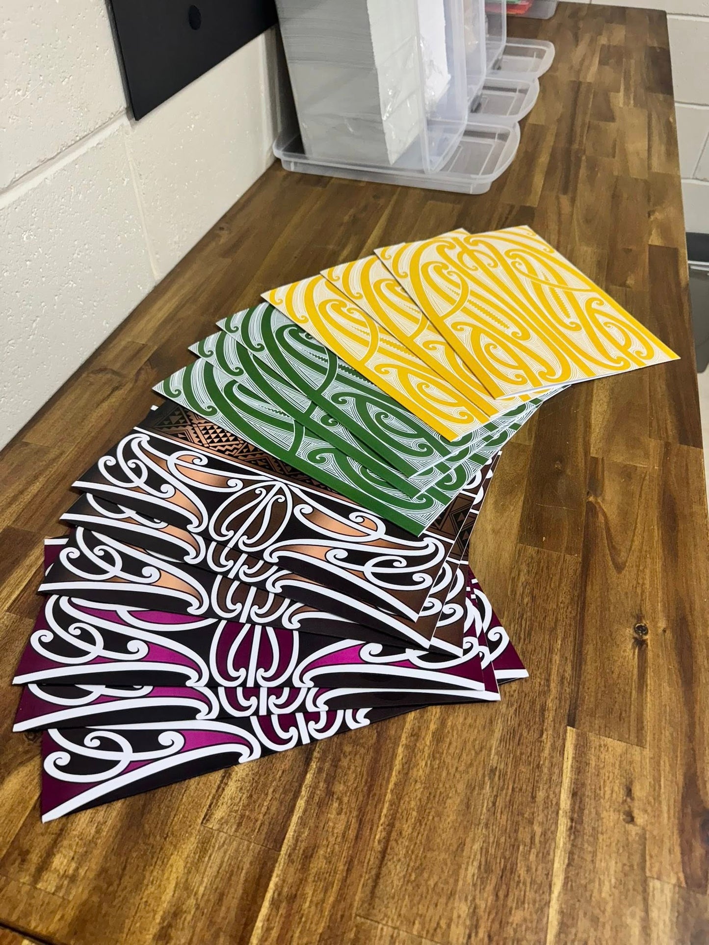Whakanuia Jumbo Card (Yellow) TKC x MJC Tamoko