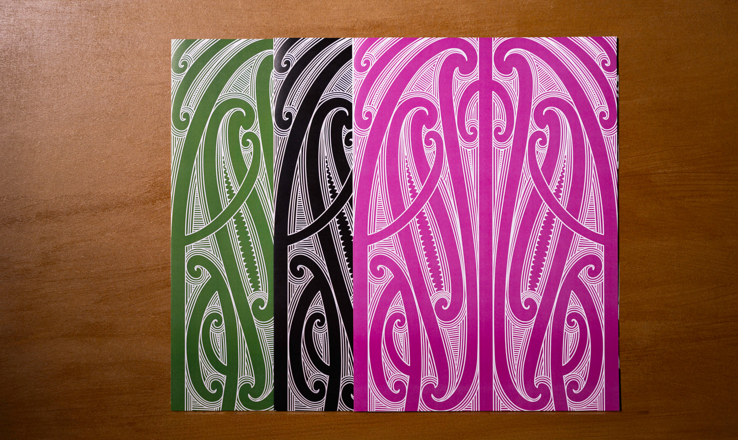 Whakanuia Jumbo Card (Pink) TKC x MJC Tamoko