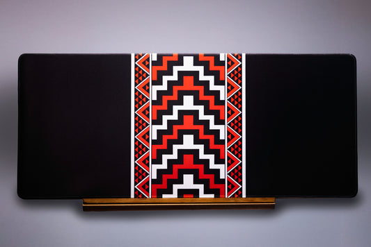 XXL Desk Mat Poutama Red