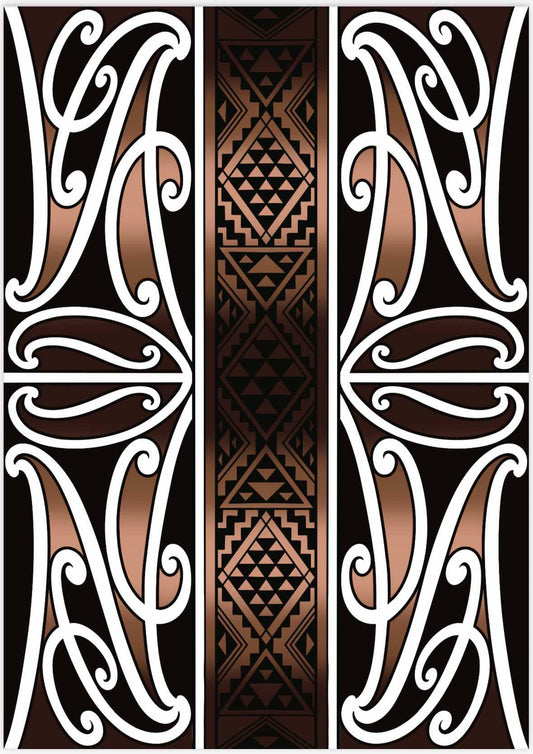 Whakanuia Jumbo Card (Brown) TKC x Wiremu Hati