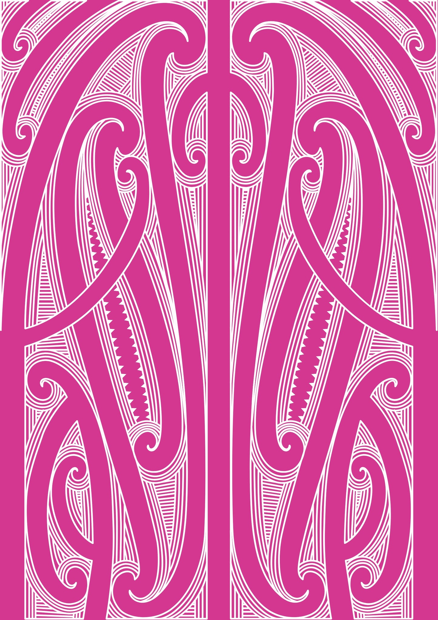 Whakanuia Jumbo Card (Pink) TKC x MJC Tamoko